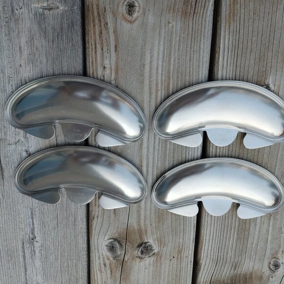 Vintage AMC Stainless Steel 18/10 Serving pods x 4 - Picture 3 of 5